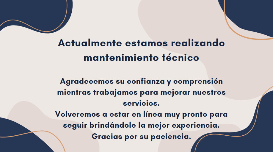 Página en mantenimiento